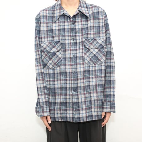 70s Pendleton Wool Plaid Loop Shirt