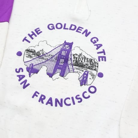 Vintage Half Zip Sweat Shirt