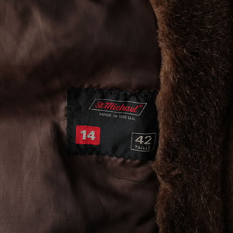 Fake Fur Jacket MADE IN THE U.K.