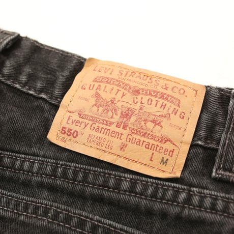Levi’s 550 Black Denim Pants  MADE IN USA