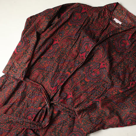 Cotton Paisrey Gown Coat