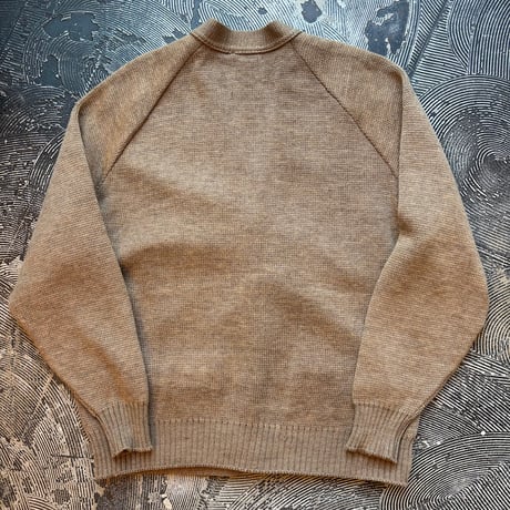 Tundra Suede × Wool Knit Cardigan MADE IN CANADA
