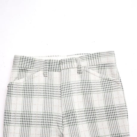 70's Plaid Flared Pants