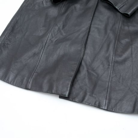 Skinny Leather Coat