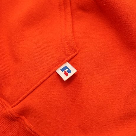 Russel Athletic Blank Sweat Hoodie Orange