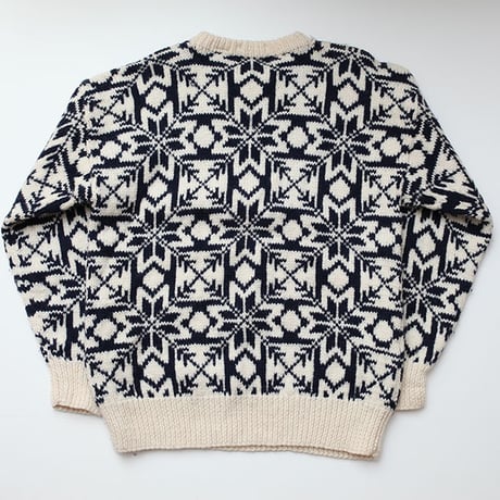 ノルディック ハンドニット セーター Vintage Sweater