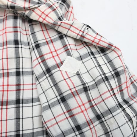50s Open Collar Gabardine Shirt