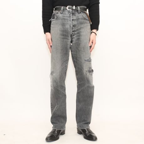 90s Levi's 501 Black Denim Pants MADE IN USA