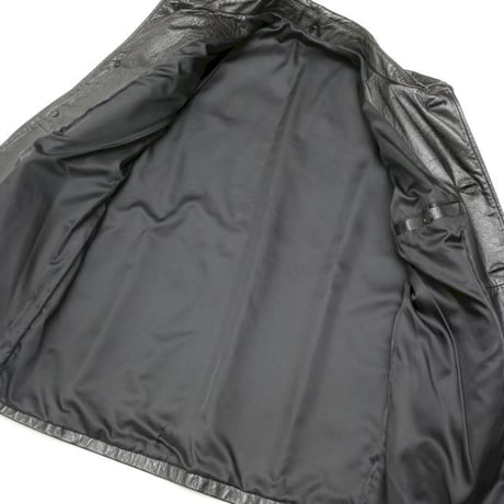 Black Leather Coat