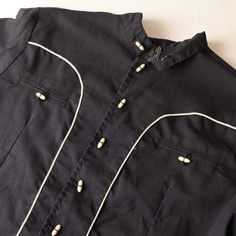 Piping Band Collar Shirt