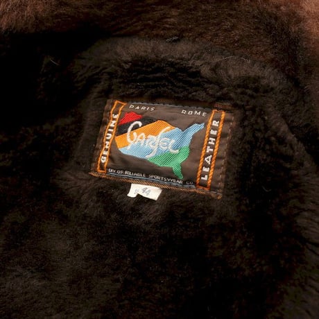 Nuback Leather Boa Jacket