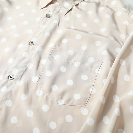 Dot Rayon L/S Shirt
