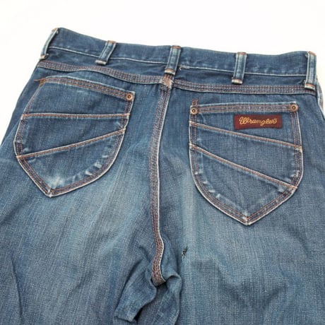 70s Wrangler Boots-Cut Denim Pants