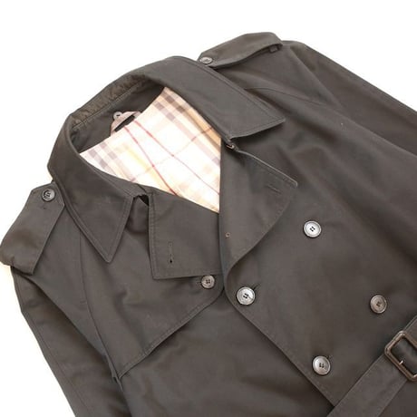 Vintage Black Trench Coat