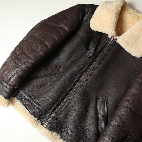 B-3 Mouton Leather Jacket