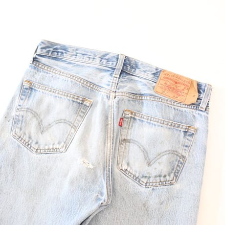 Levi's 501 Damage Denim Pants