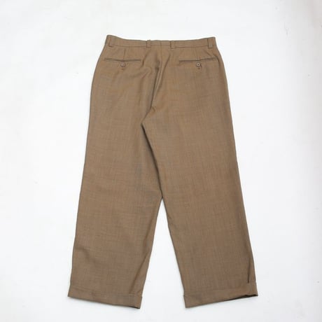 Pure New Wool Plaid Slacks