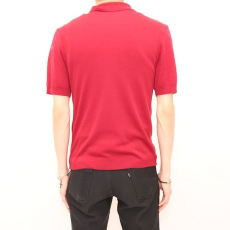 Vintage Knit Polo Shirt