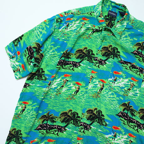 レーヨン ハワイアンシャツ Rayon S/S Shirt