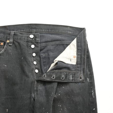 Levi's 501 Black Denim Pants