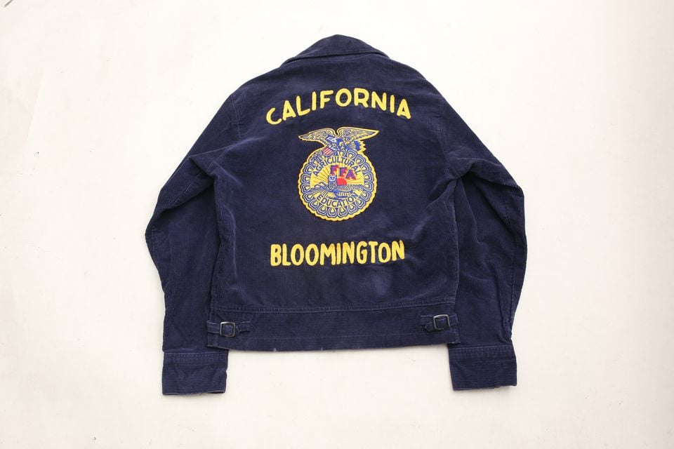 美品 希少サイズ（身幅広着丈短）vintage ffa jacket 値下げ可能 美品 希少サイズ（身幅広着丈短）vintage ffa jacket 値下げ可能
