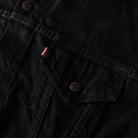 Levis Black Denim Trucker Jacket