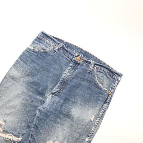 Wrangler 947STR Damaged Denim Pants