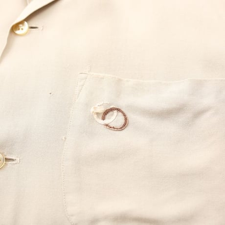 60s VAN HEUSEN Rayon Loop Shirt