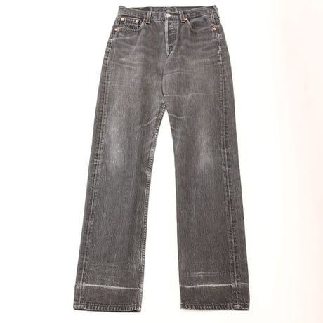 90's Levi's 501 Black Denim Pants MADE IN FRANCE