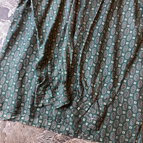 Robert Stock Patterned Silk Shirt