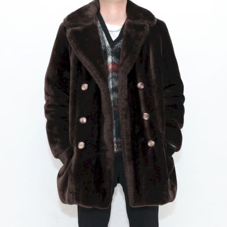 White Stag Fake Fur Coat