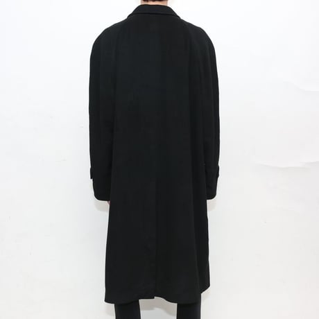 100% Cashmere Balmacaan Coat MADE IN ITALY