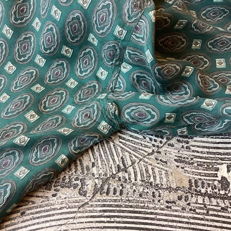 Robert Stock Patterned Silk Shirt