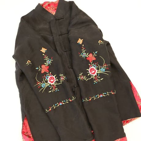 Reversible Silk Jacket