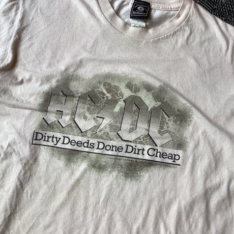 06' AC/DC "Dirty Dead Done Dirt Cheap" T-Shirt