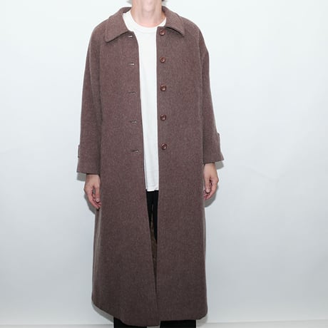 Mohair Wool Long Coat
