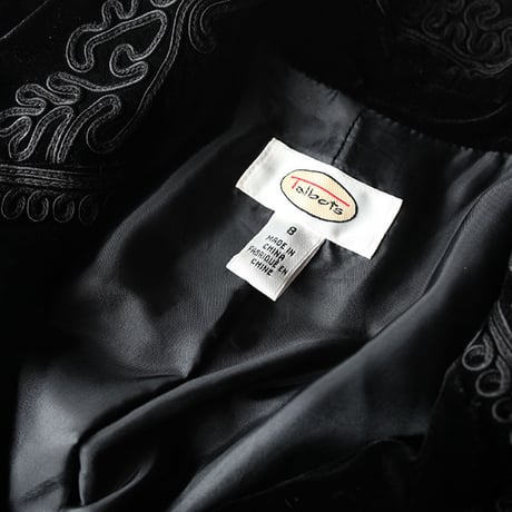 Velvet Embroidery Jacket