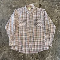 Haband Plaid Print Flannel Shirt