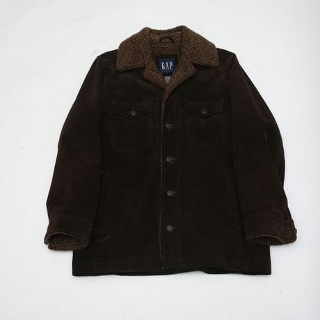 Old Gap Suede Boa Jacket