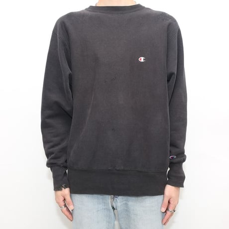 90s Champion Reverse Weave Black