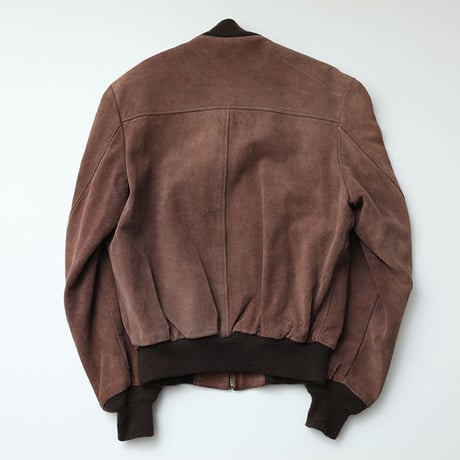 ショット スウェードジャケットMA-1タイプ Schott
