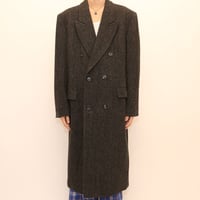 Double Breasted Chesterfield Coat MADE IN HUNGARY