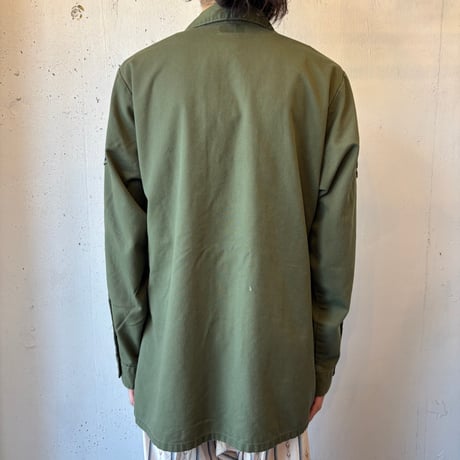 80s US.ARMY OG507 Utility Shirt