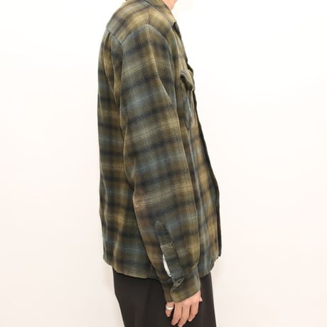 60s "Sportsman" Wool Plaid Loop Shirt