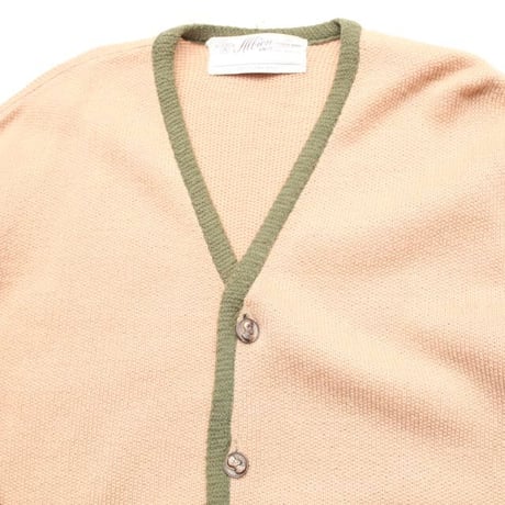 50's Allion Knit Lettered Cardigan