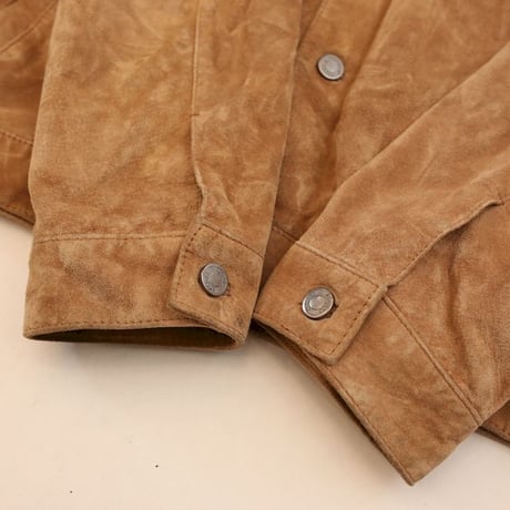 Euro Vintage Suede Leather Jacket
