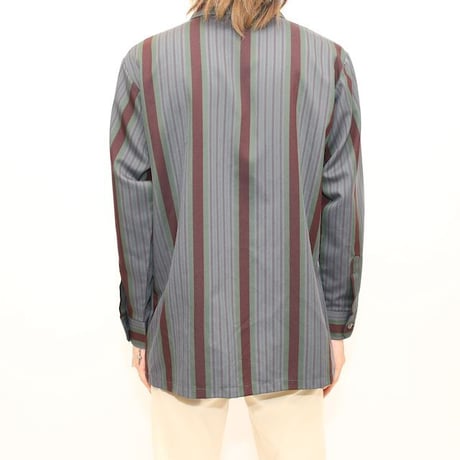 Striped Pattern L/S Shirt