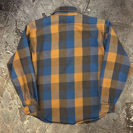 80s Five Brother Cotton Heavy Flannel Shirt
