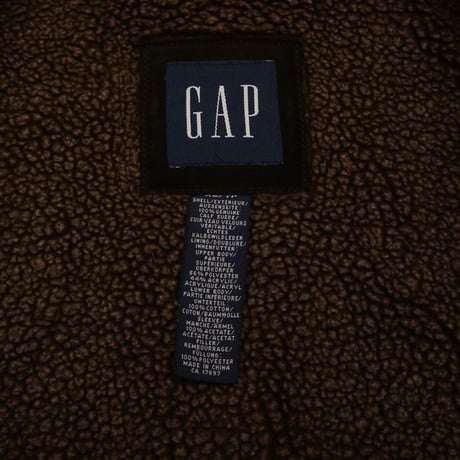 Old Gap Suede Boa Jacket