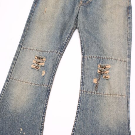 Vintage Bell Bottom Denim Pants
